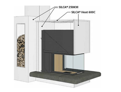 Silca: Silicato de Calcio para el revestimiento de chimeneas